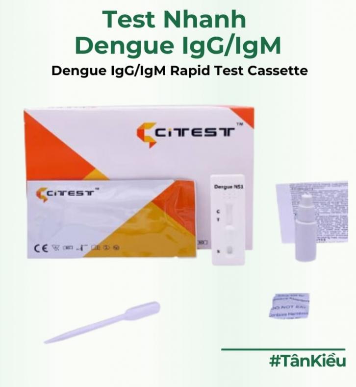 TEST THỬ DENGUE IgG-IgM